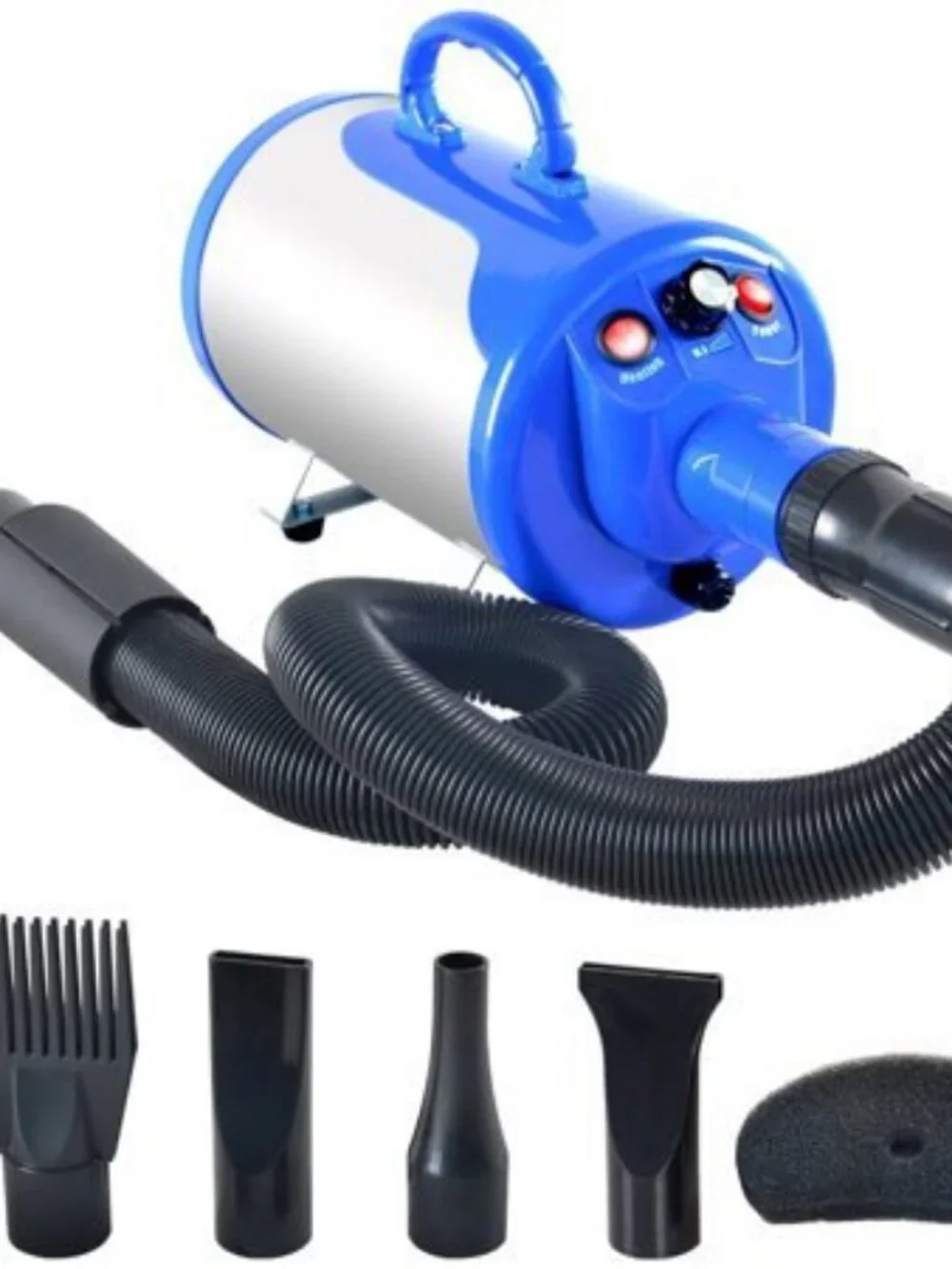 SHELANDY 3.2HP Stepless Adjustable Speed Pet Hair Force Dryer Dog Grooming Blowe